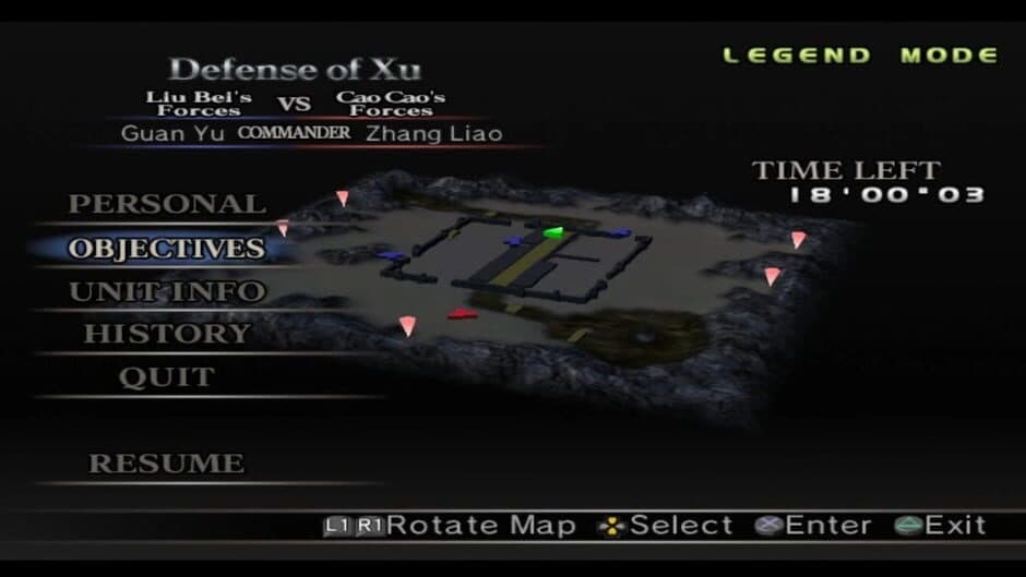 Dynasty Warriors 4: Xtreme Legends - Captura 4
