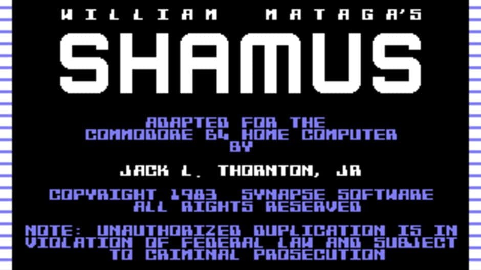 Shamus - Captura 1