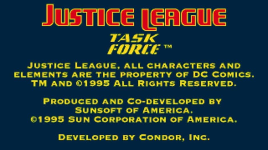Justice League Task Force - Captura 1