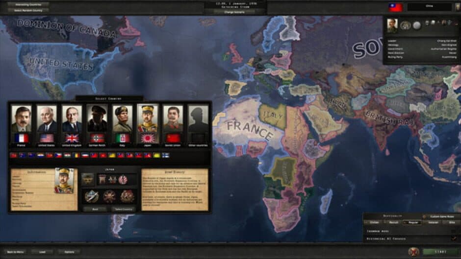 Hearts of Iron IV - Captura 3