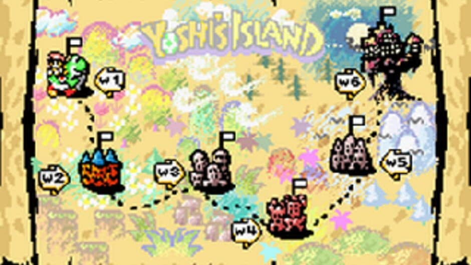 Yoshi's Island: Super Mario Advance 3 - Captura 2
