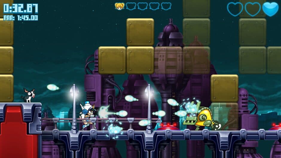 Mighty Switch Force! Hyper Drive Edition - Captura 1