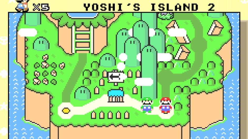 Super Mario World: Super Mario Advance 2 - Captura 2
