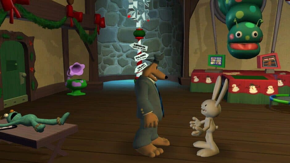 Sam & Max: Beyond Time and Space - Episode 1: Ice Station Santa - Captura 4