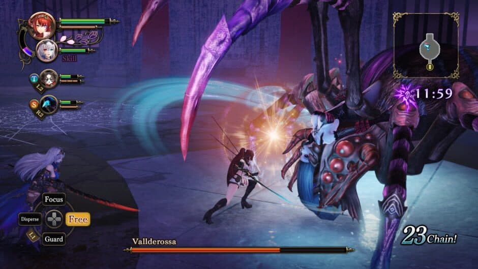 Nights of Azure 2: Bride of the New Moon - Captura 12