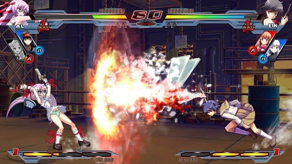 Nitroplus Blasterz: Heroines Infinite Duel - Captura 4