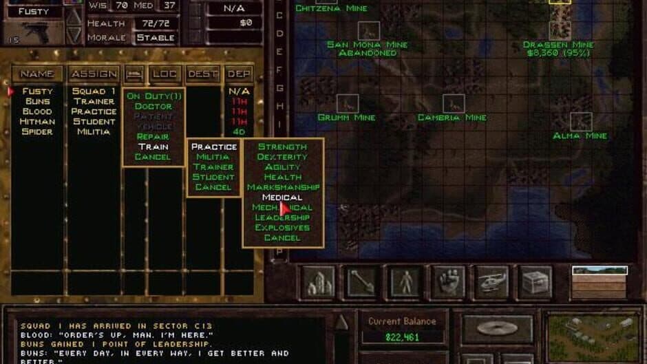 Jagged Alliance 2 - Captura 2