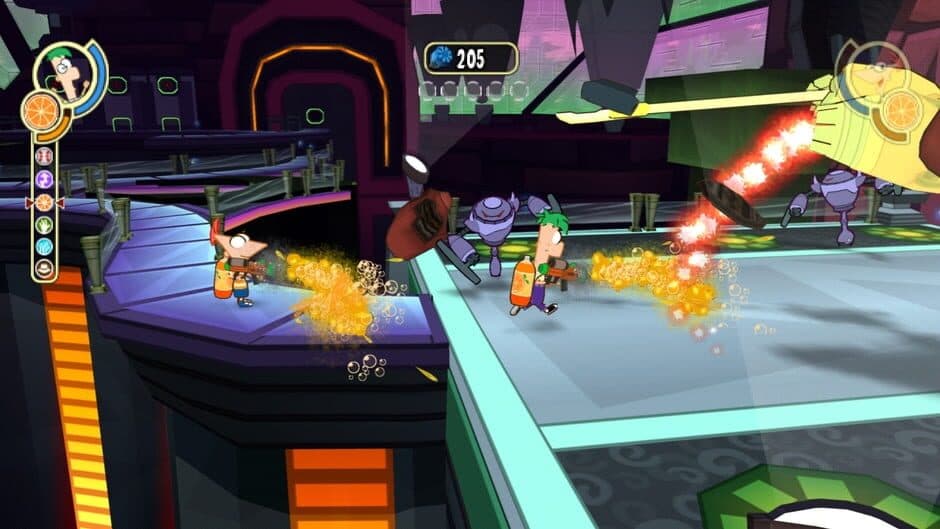 Phineas and Ferb: Across the Second Dimension - Captura 1